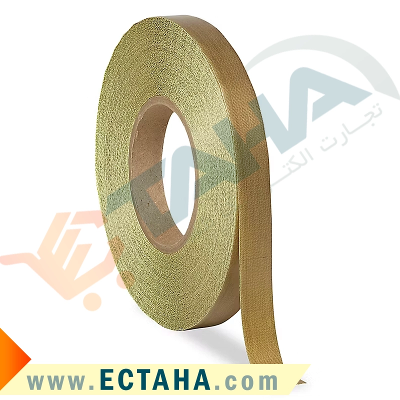 نوار چسب تفلونی نسوز فایبرفلون عرض 2 سانت