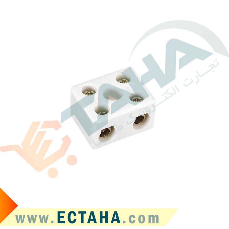 ترمینال سرامیکی 2 خانه 6 آمپر