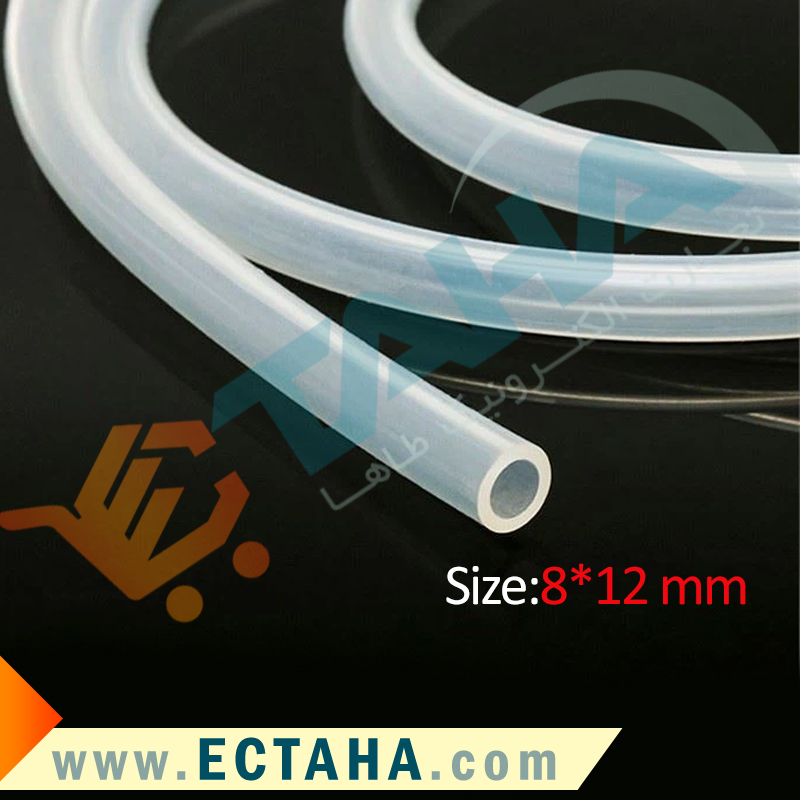 شیلنگ سیلیکون نسوز سایز 12x8