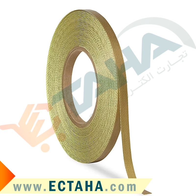 نوار چسب تفلونی نسوز فایبرفلون عرض 1 سانت