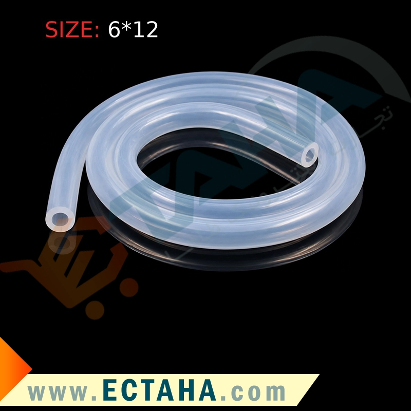 شیلنگ سیلیکون نسوز سایز 12x6