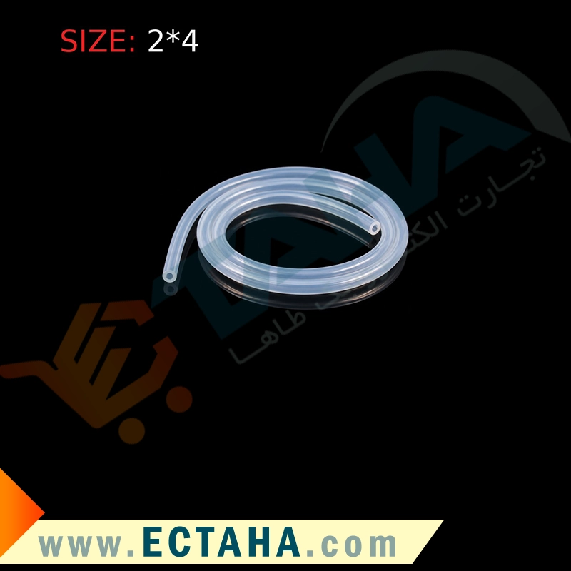 شیلنگ سیلیکون نسوز سایز 4x2