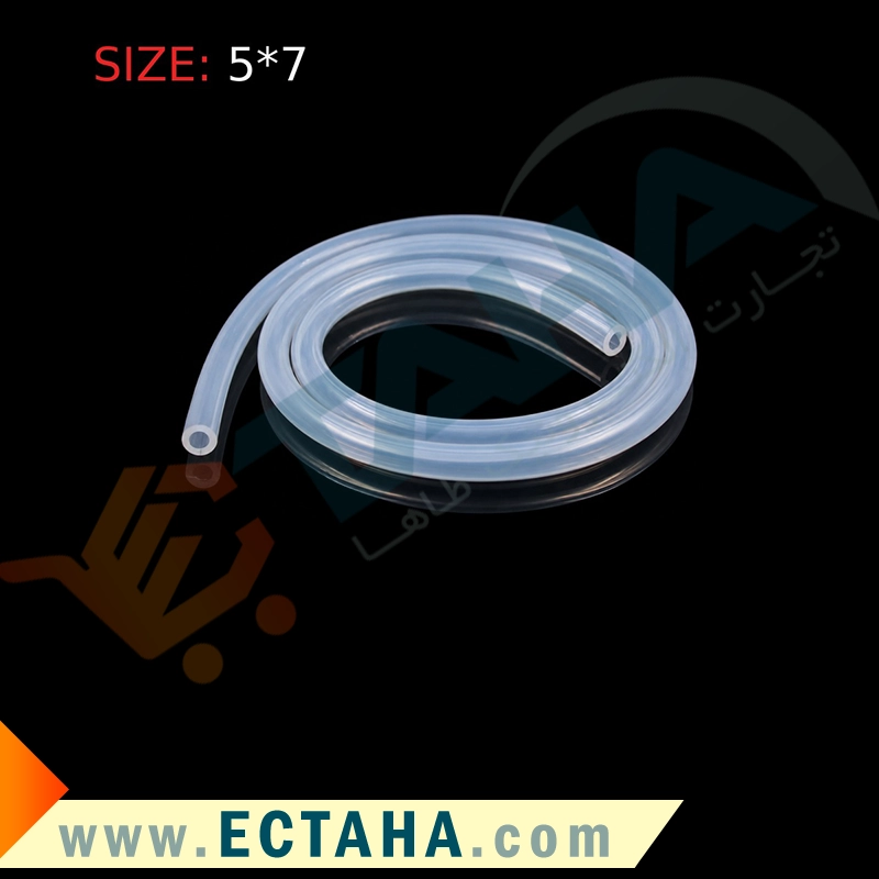 شیلنگ سیلیکون نسوز سایز 7x5
