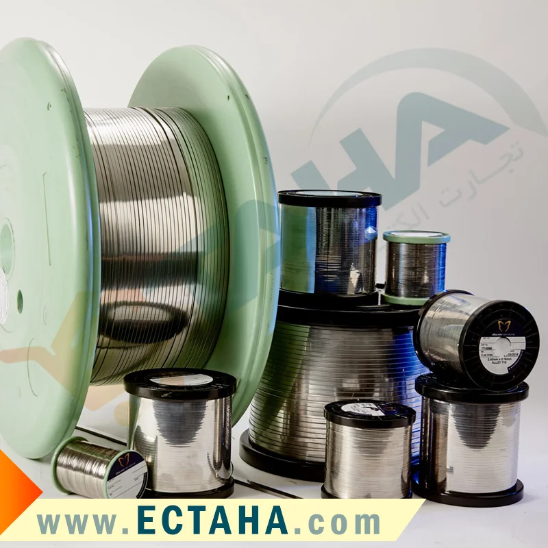 سیم المنت نیکل کروم نواری INTERHEAT | مناسب دستگاه دوخت پلاستیک و پرس پلاستیک